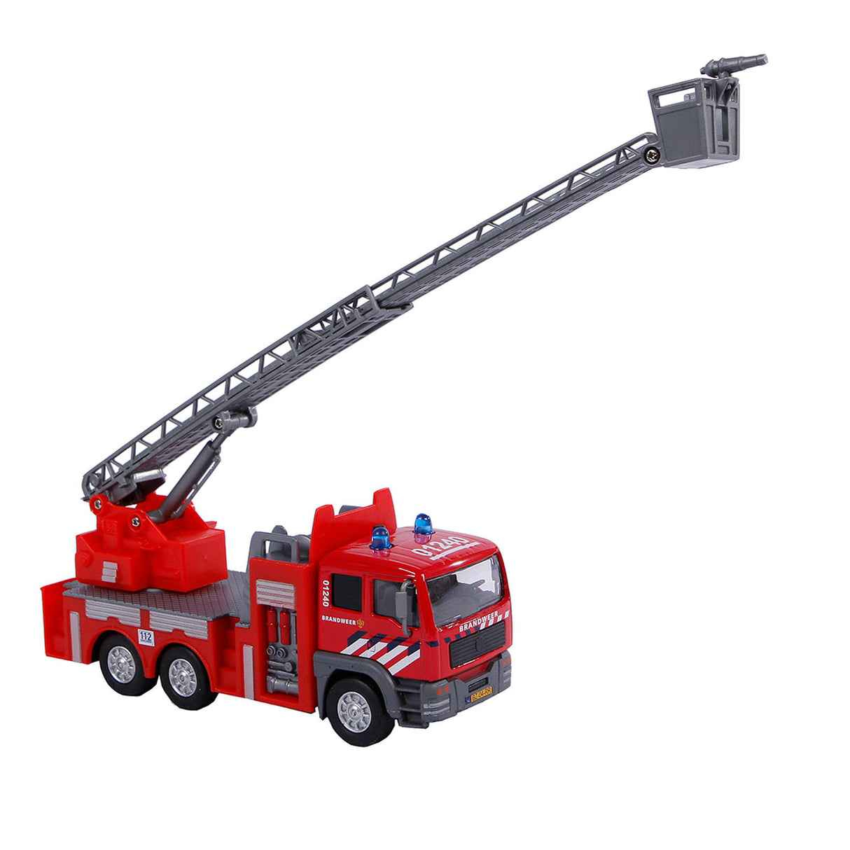 Kids Globe Globe Die Departamento de Bomberos Radderwagen NL, 16 cm