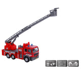 Kids Globe Globe Globe Die-cast Brandweer Ladderwagen NL, 16cm