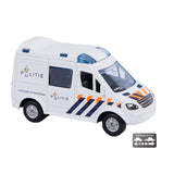 Kids Globe die-cast police car en