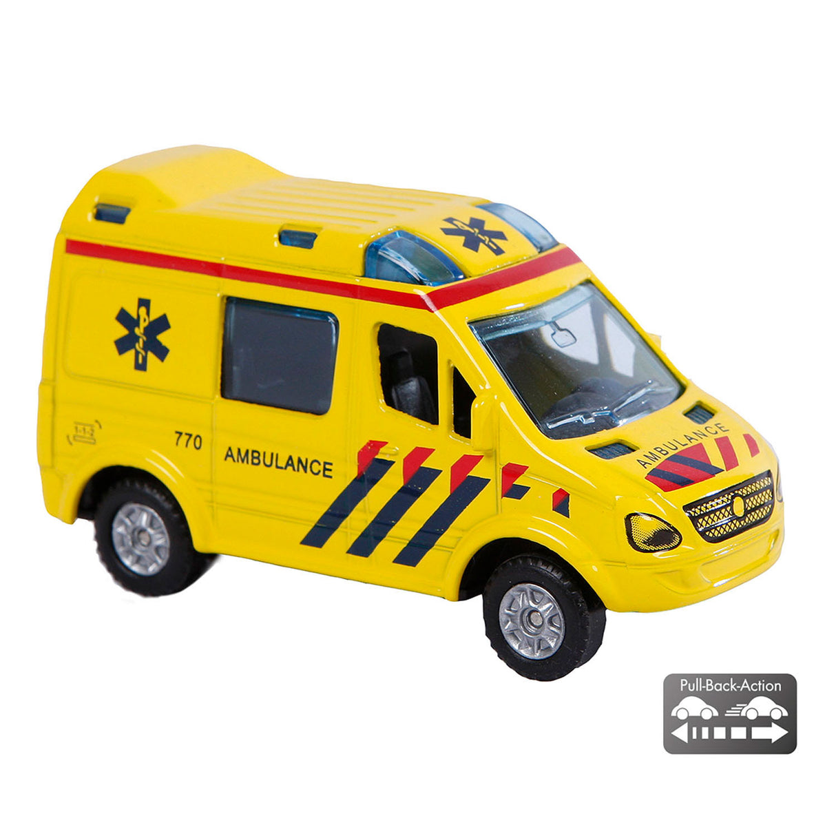 Kids Globe Globe Die Cast Ambulance NL, 8cm