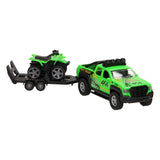 Kids Globe Surface vehicle with trailer and quad light and sound