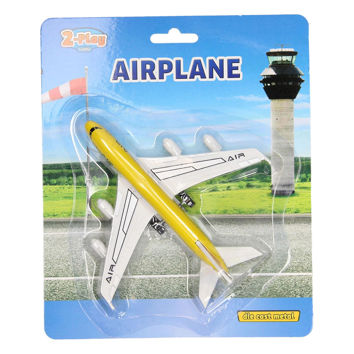 2-play Die-Cast Pull Back-fly, 14 cm