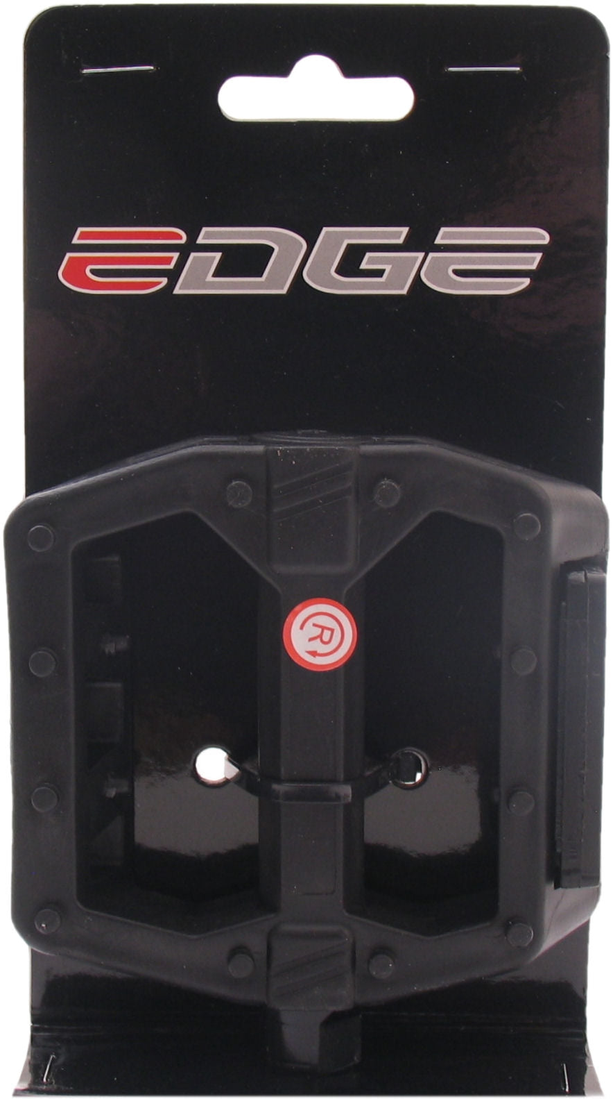 Edge Pedal Set BMX breet Plastik schwaarz