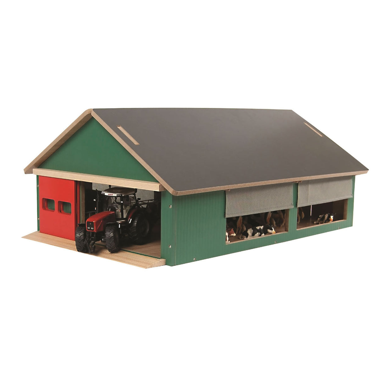 Kids Globe Globe Stable With Windbreak Gaas 1:32