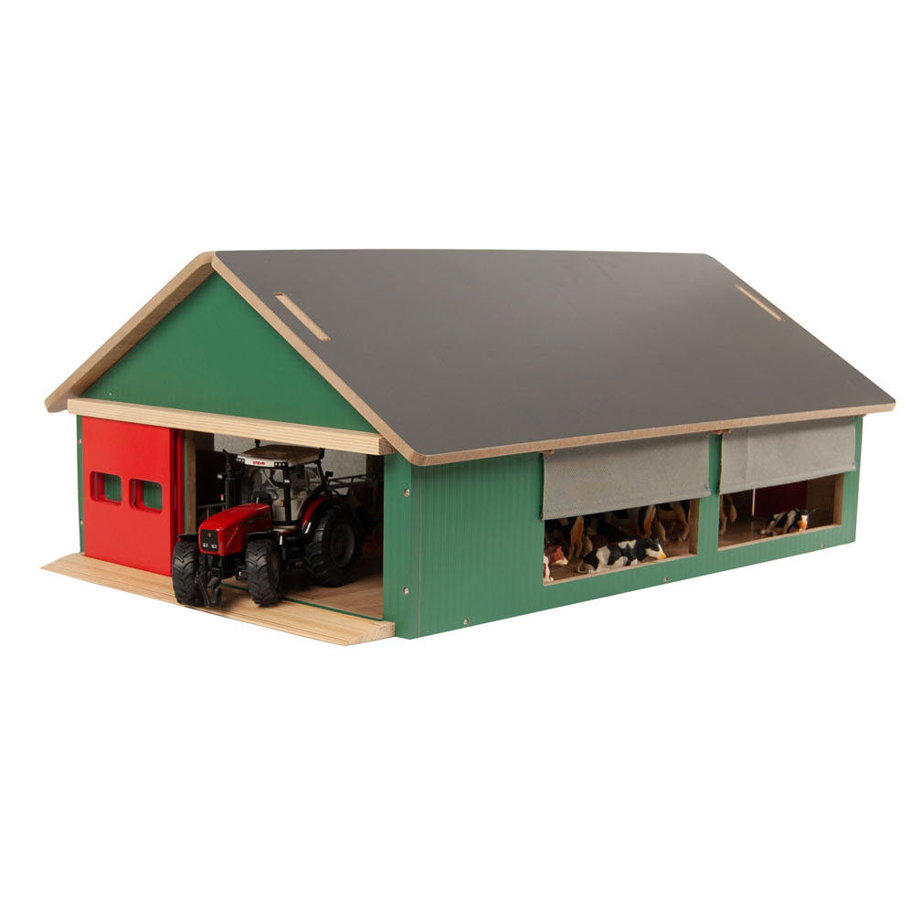 Kids Globe Globe Stable con Windbreak Gaas 1:32