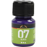 Creativ Company permanent glass paint - red violet, 30ml
