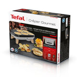 Tefal Tefal PY900D12 Elektrische Cr ecirc;pe Bakplaat Zwart Grijs Hout