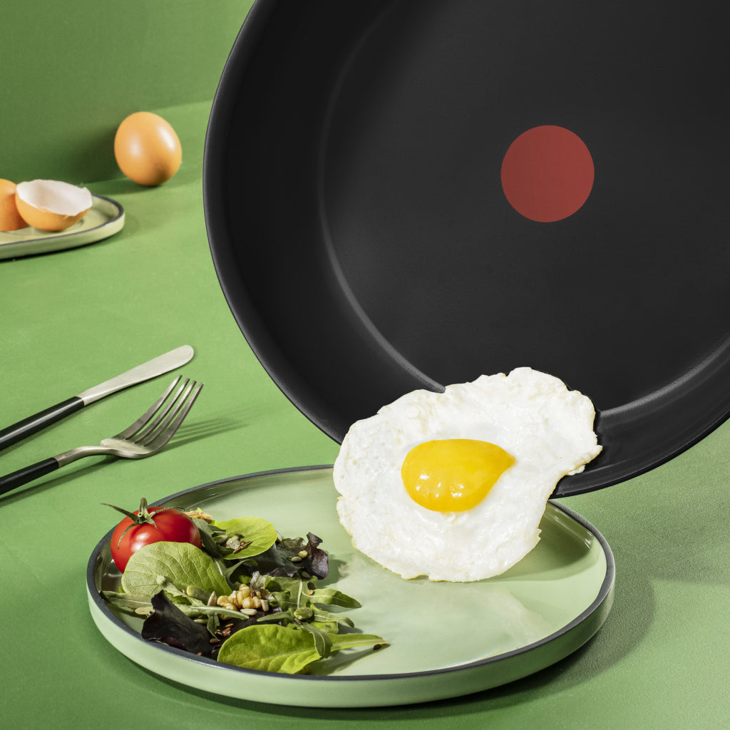 Tefal Cookware Tefal Renew Black Frying Pan 20 cm Black