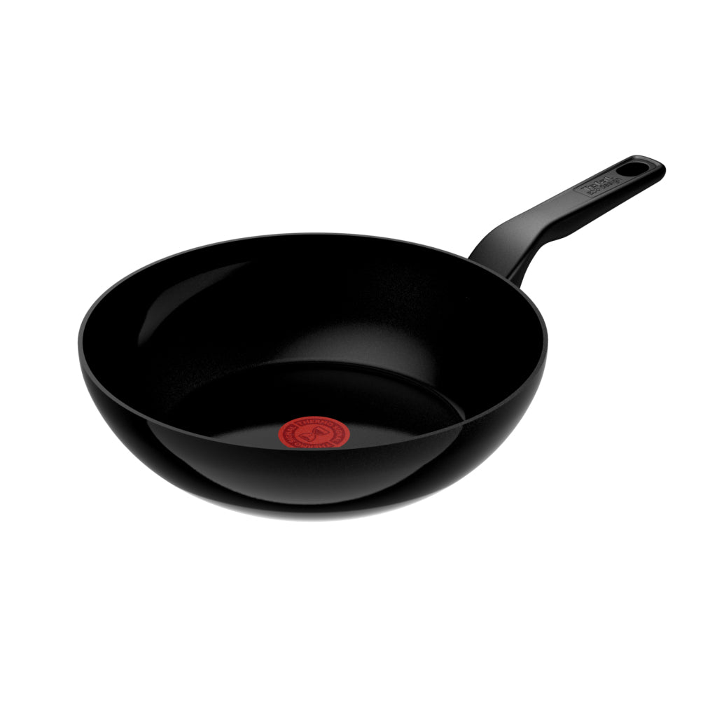 Tefal kokekar tefal forny svart wokpan 28 cm svart