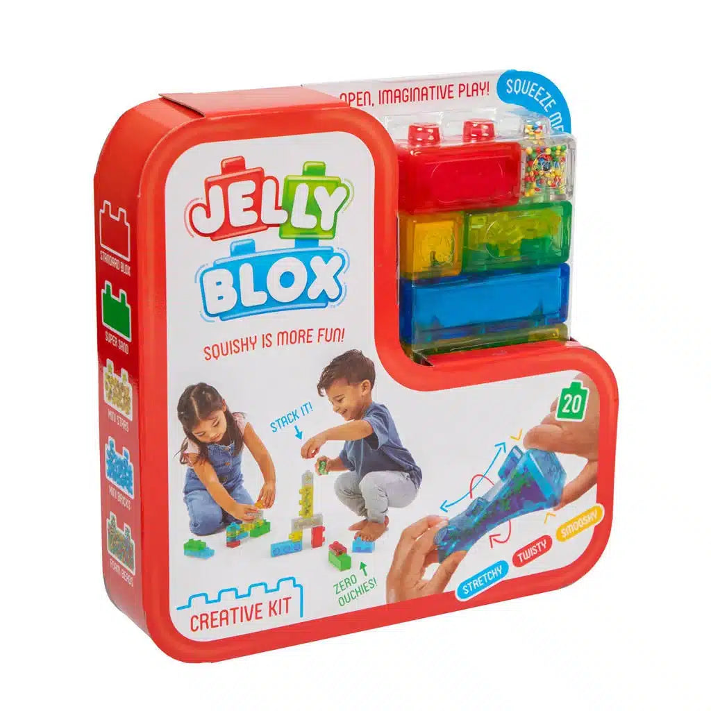 Goliath jelly blox creative kit soft building blocks