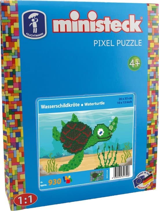 Ministeck - tortuga marina 930 piezas
