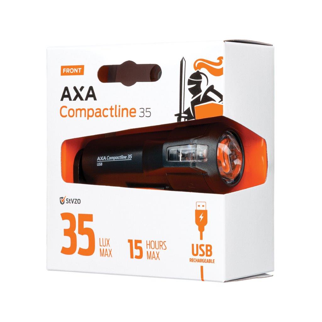 Headlamp Axa compactline front 35l