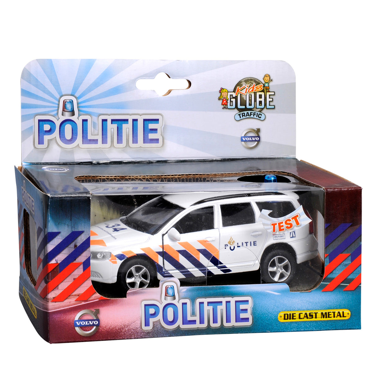 Politiet Volvo v70 Light Sound