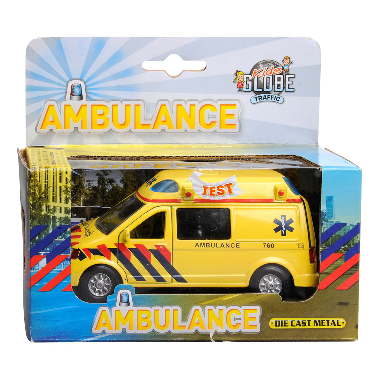 Ambulance avec lumière et son