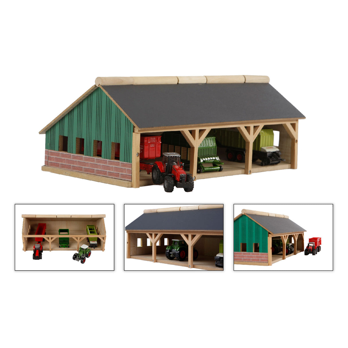 Kids Globe Globe Agricultural Lock 3-sektioner Lille, 1:87