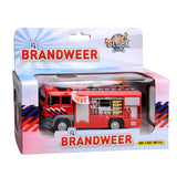 Fire engine extinguisher with light and sound