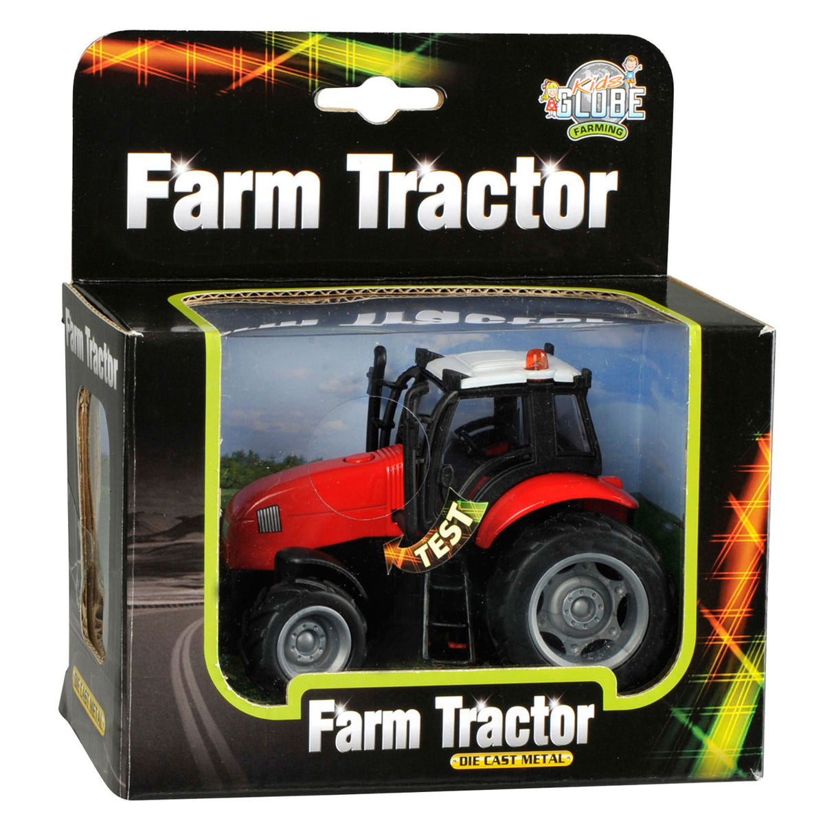 Kids Globe Globe Tractor met Licht en Geluid, 1:32