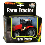 Kids Globe Globe Tractor met Licht en Geluid, 1:32