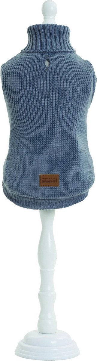 Croci Dog Pullover Col Moskau Grey