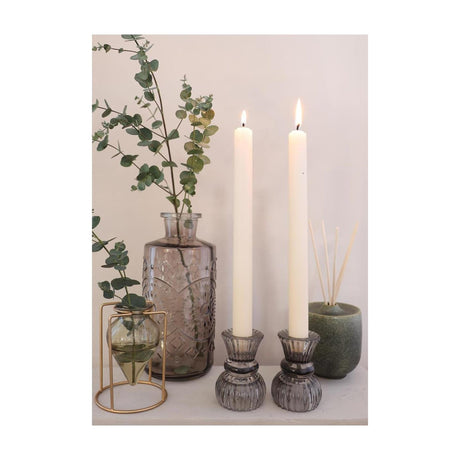 Ideen 4 Saisonen Dinner Käerz Bliss Crème Set vun 3 Stécker