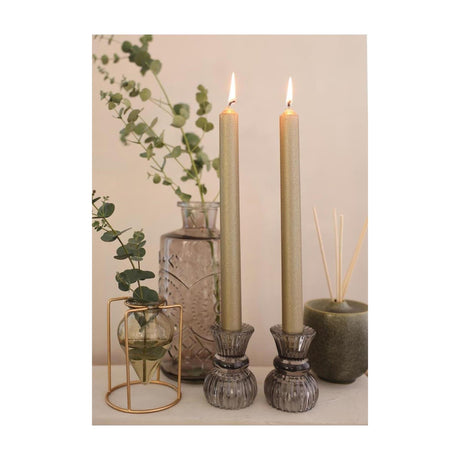 Ideas 4 seasons dinner candle bliss gold set of 3 pieces