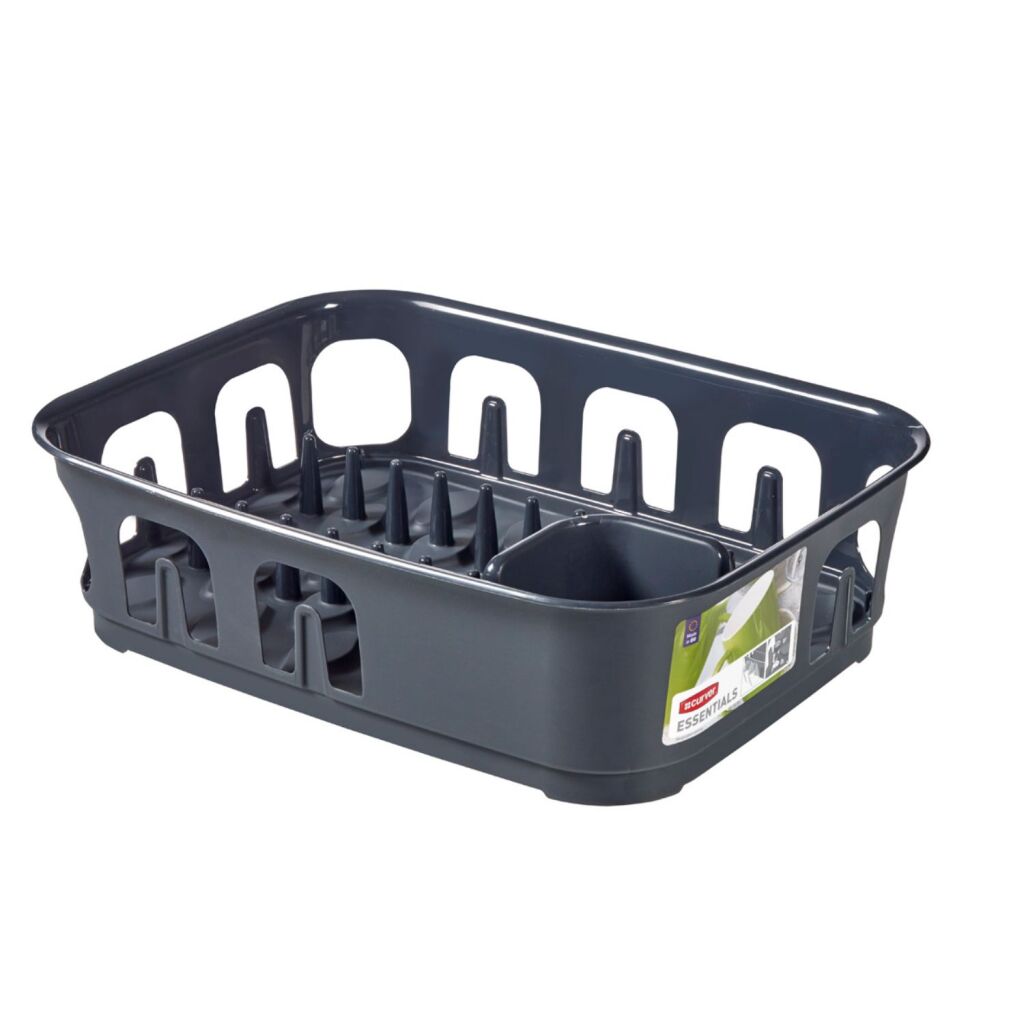 Curver Essentials drain rack 39x29x10.9 cm anthracite