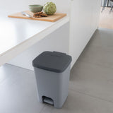 Curver Curver Pedal Bin Essentials 20 L Light Grey