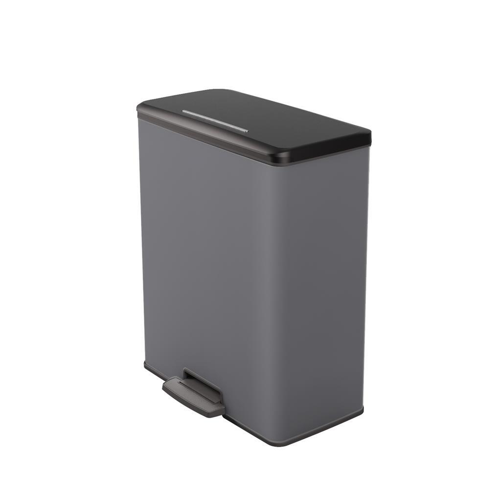 Curver dekobin pedal bin 65l cool siva