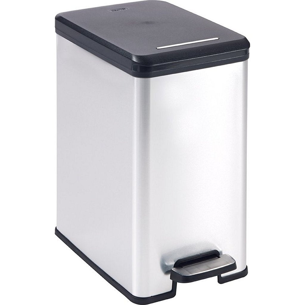 CHREVER CHRAVER Decobin Slim Pedal Bin 25L Metallic Black