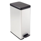 Curver Curver Pedal Bin Deco Smal 40 L Couleurs argentées