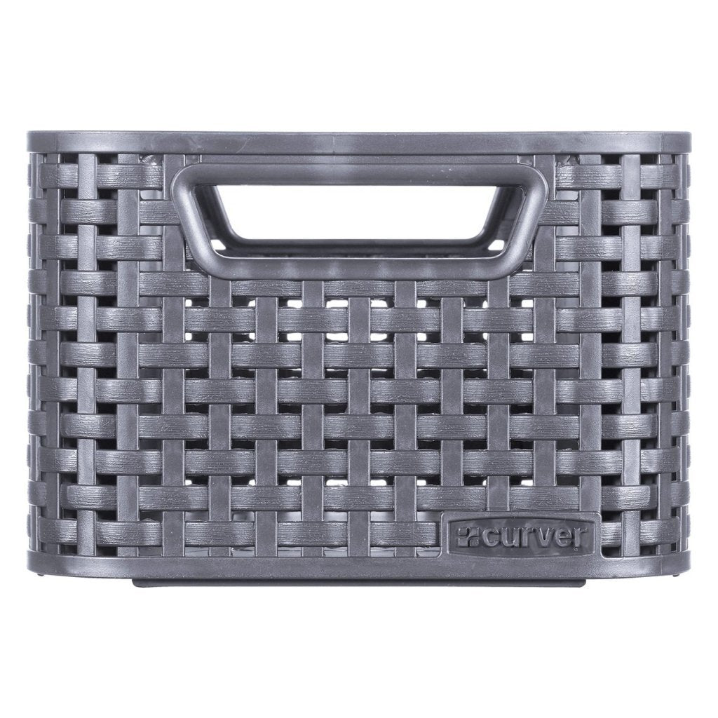 Panier de rangement de style Curver 6L Anthracite