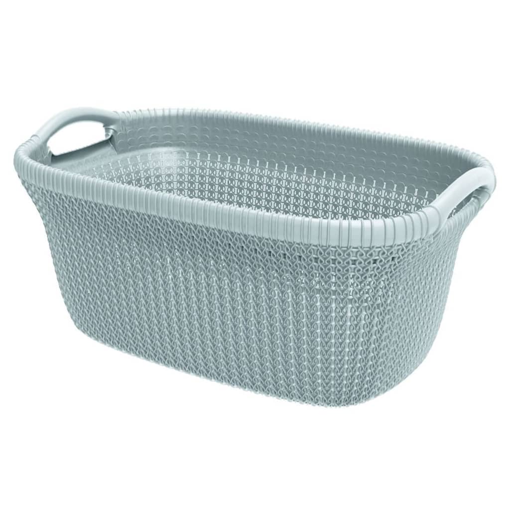 Curver Curver Wasmand Knit 40 L lichtblauw