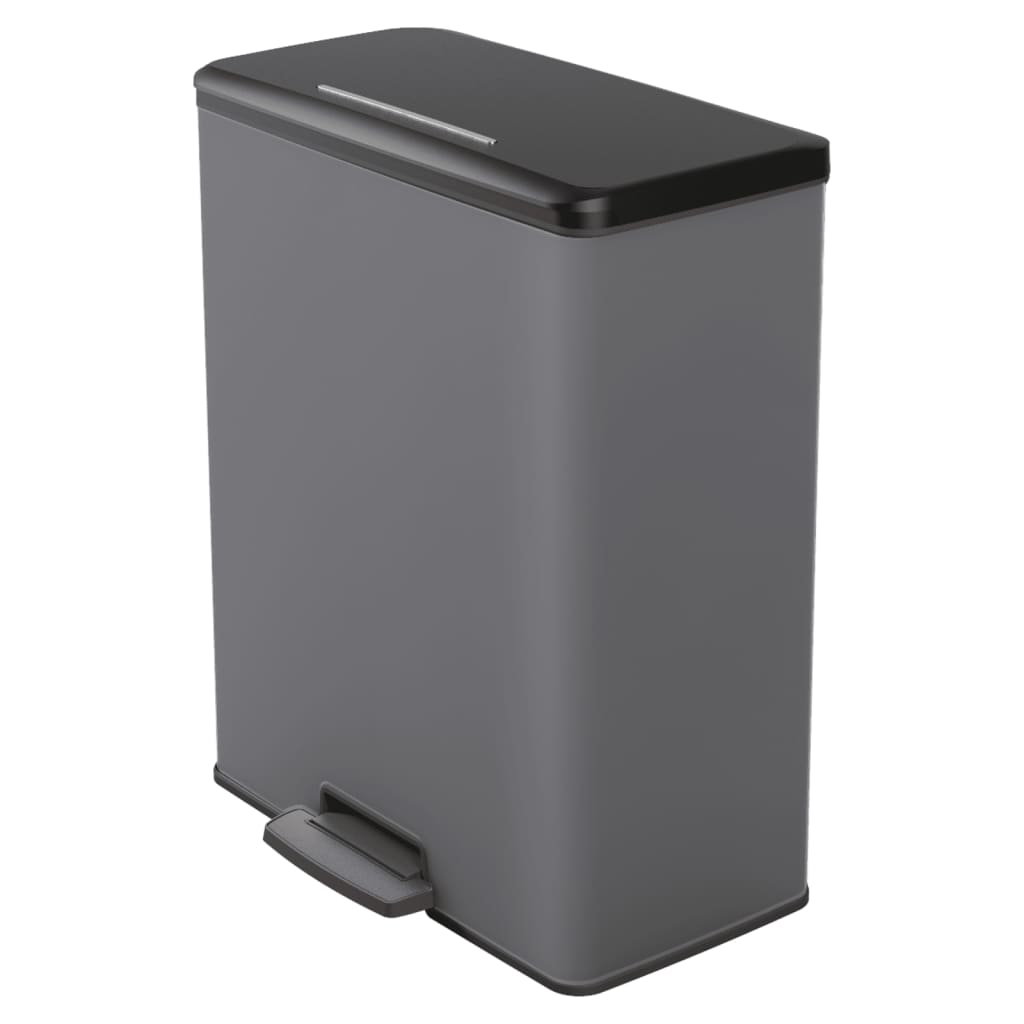 Curver Curver Pedal Bin Deco Duo 26+26 l Kjølende grå