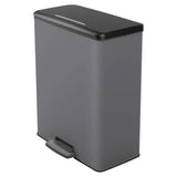 Curver Curver Pedal Bin Deco Duo 26+26 l Kjølende grå