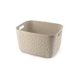 Curver Softex Storage Basket Large 19L Chalkwit