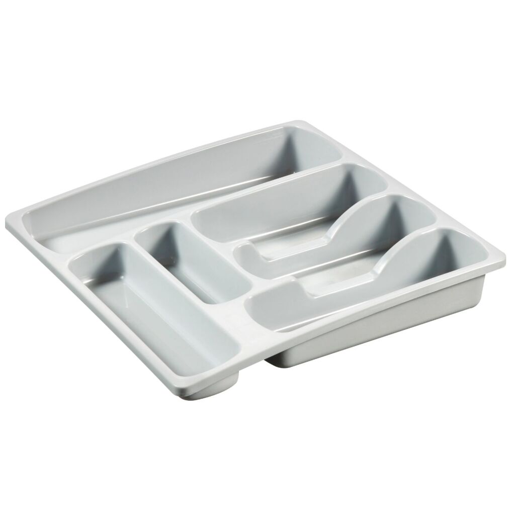 Curver Cutlery Box 6-sekcje 38x38x6 cm szary