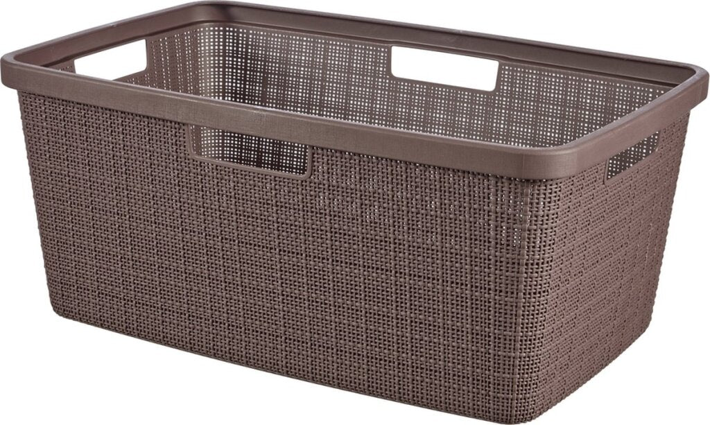 Curver Curver Jute vaskeri 46L Peppercorn Genanvendt plastik