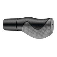 Ensemble de poignée ergonomique - 2 composants - 130 130 mm - gris noir - avec tranche - Bar-end Cap