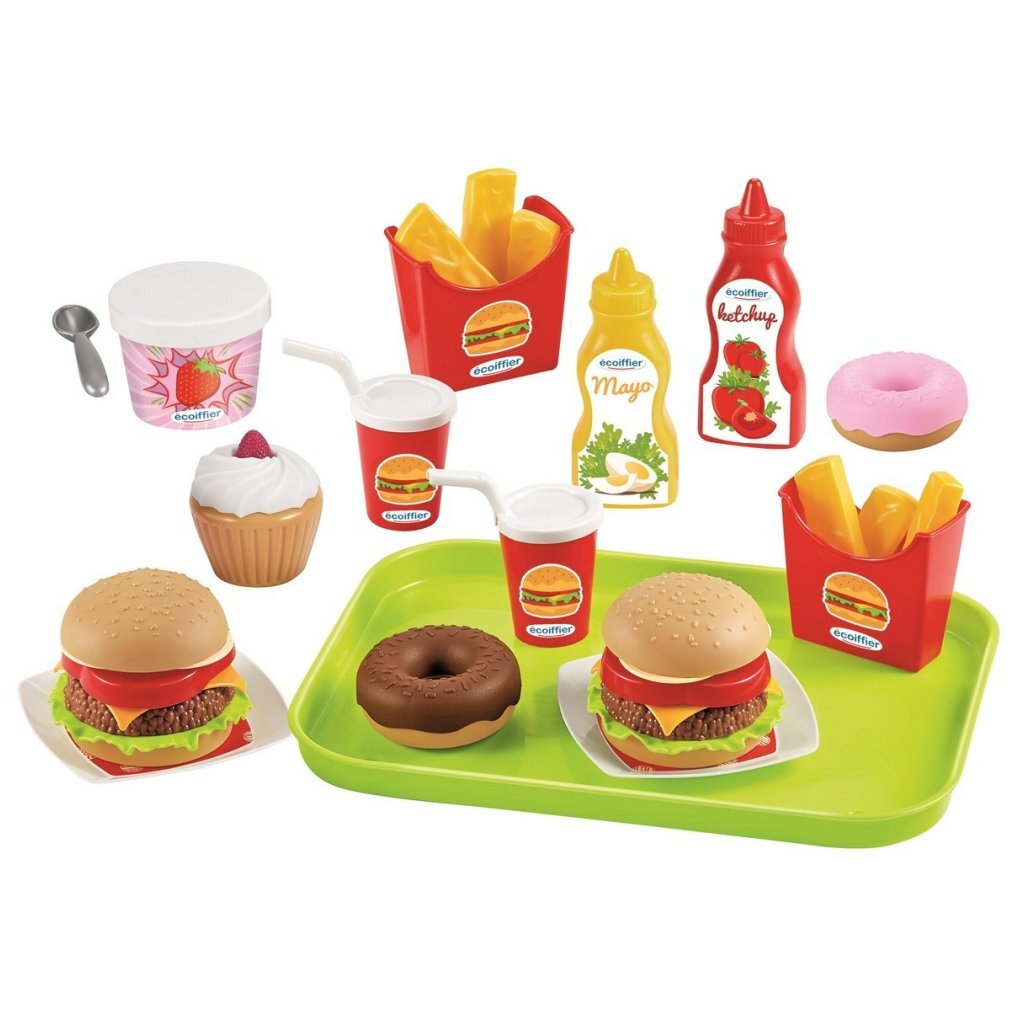 Ekoiffier Food and Snack Set + zásobník 25-kus