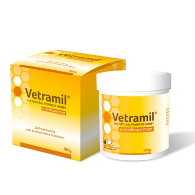 Vetramil honey ointment with cardiospermum