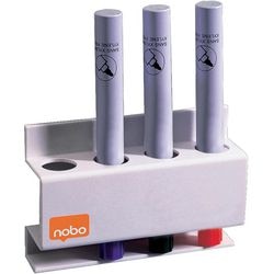 Nobo magnetic whiteboard pen holder