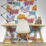 Holenderskie WALLCOVERINGINY Holenderskie WALLCOVERINII TA IMPERTA GRAFFITI Multi-colored L179-05