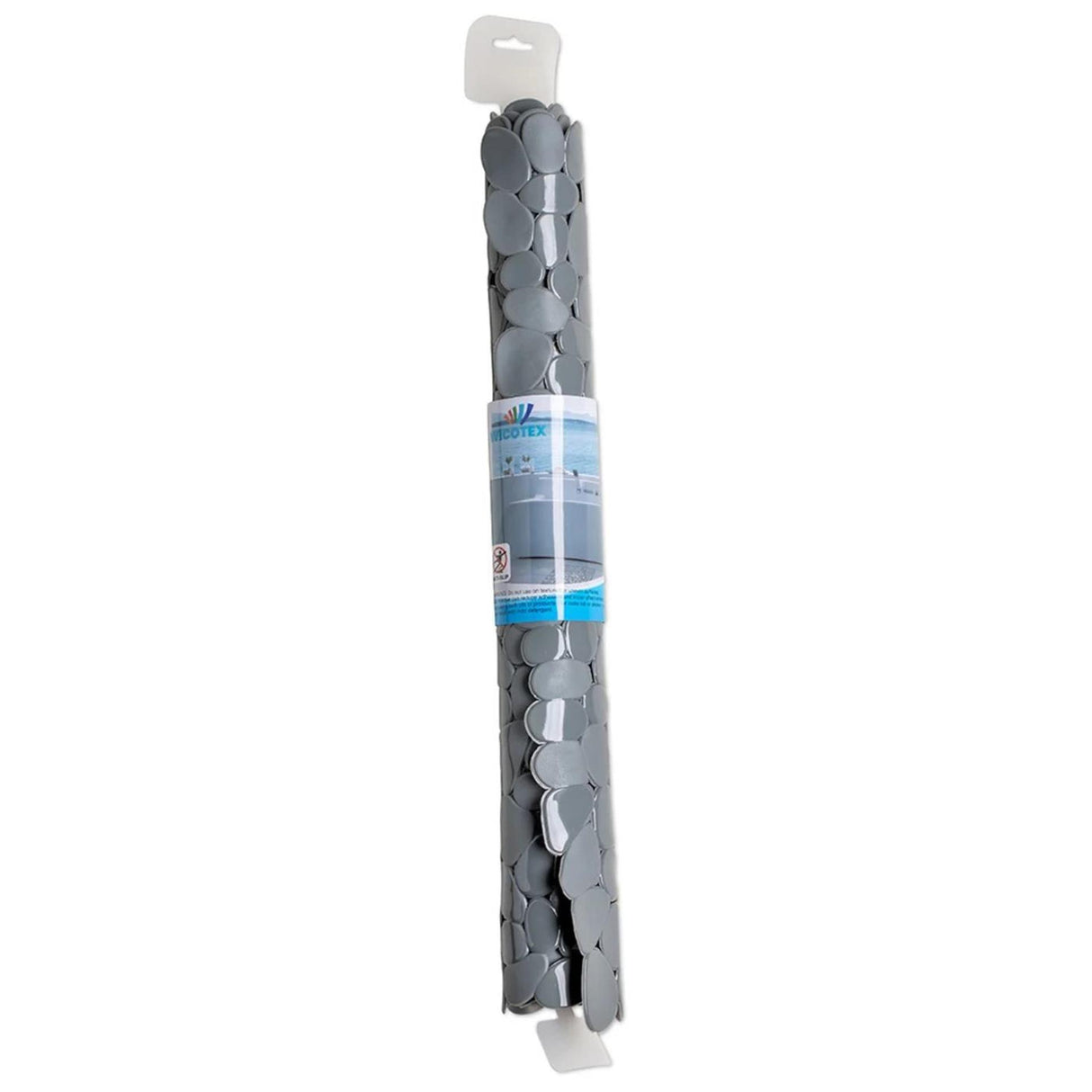 Wicotex duschmatta halkskyddsstenar 53x53cm grå