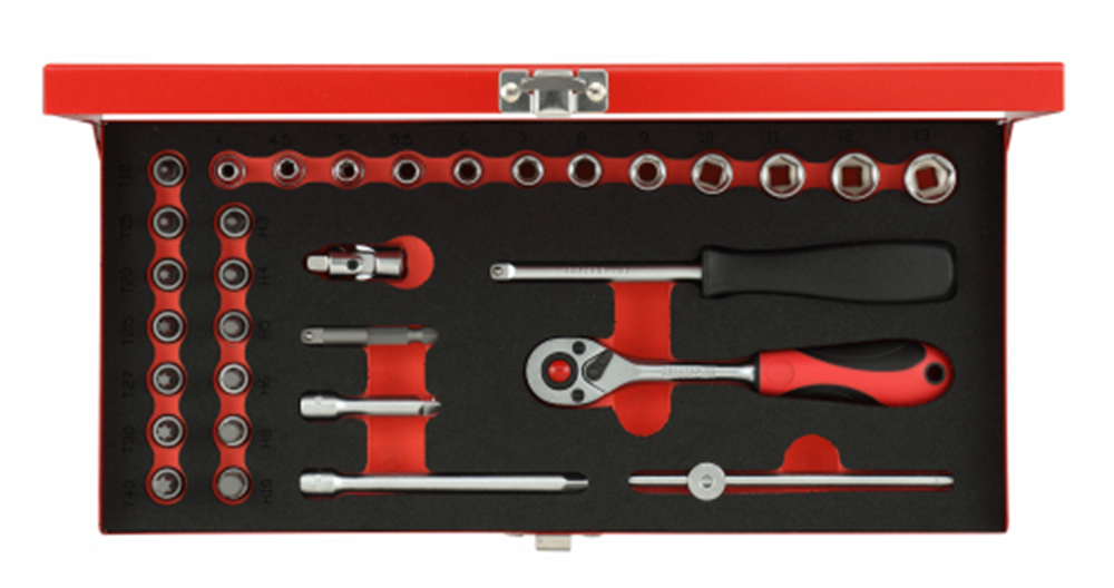 Conjunto de chaves de caixa Gedore 1 4” | sw 4-13 mm | 33 peças - 3300001
