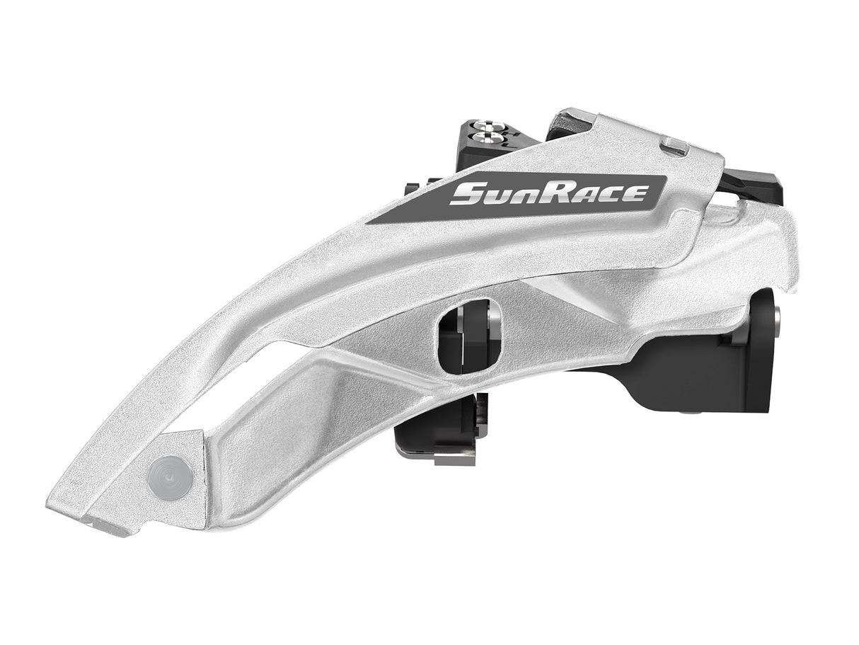 Sunrace Voorderailleur M500 7 8 Dual Pull Zilver