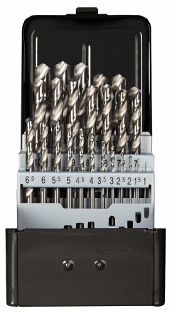 Gedore Drillbohrset | Duerchmiesser 1-13 mm | pro 0,5 Erhéijung | 25 Stécker - 3301613