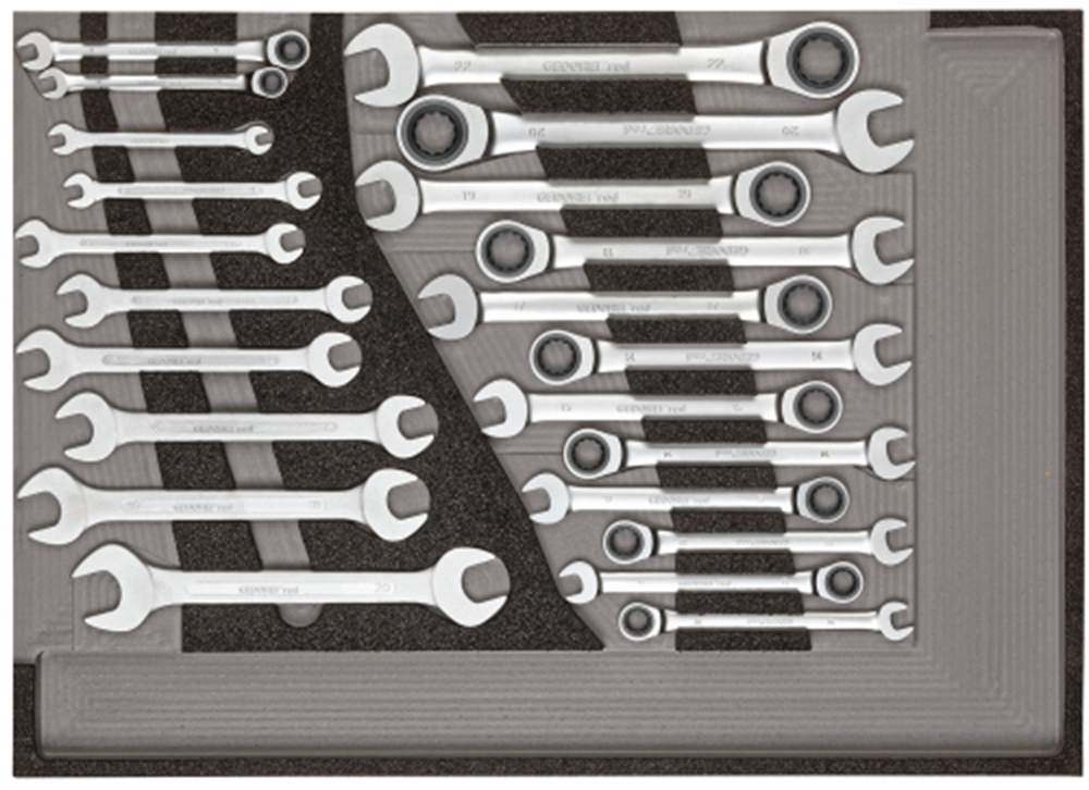 Gedore wrench set | 1 1 CT module | 22-piece - 3301687