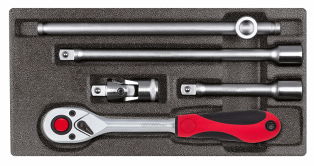 Gedore Socket Set 1/2" | 2/6 CT module | 5-piece - 3301707