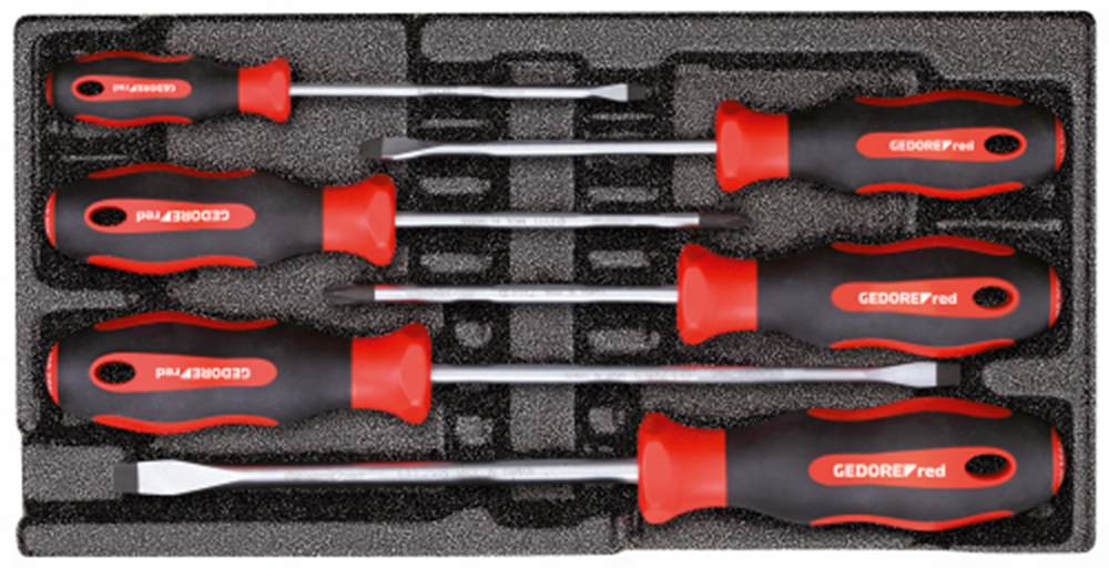 Gedore Screwdriver Set | PH+SL | 2 6 CT-Module | 6-piece - 3301712