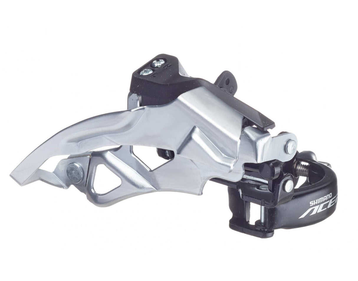 Front Derailleurour 3 x 9-Geschwindegkeet Shimano Acera T3000 Top Dréit Dual Pull 48T